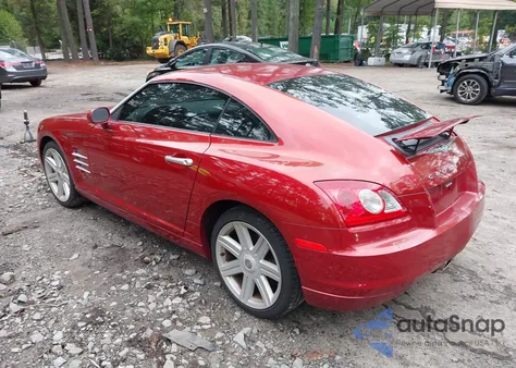 2005 Chrysler Crossfire Limited из США, поврежденный, VIN 1C3AN69LX5X040241